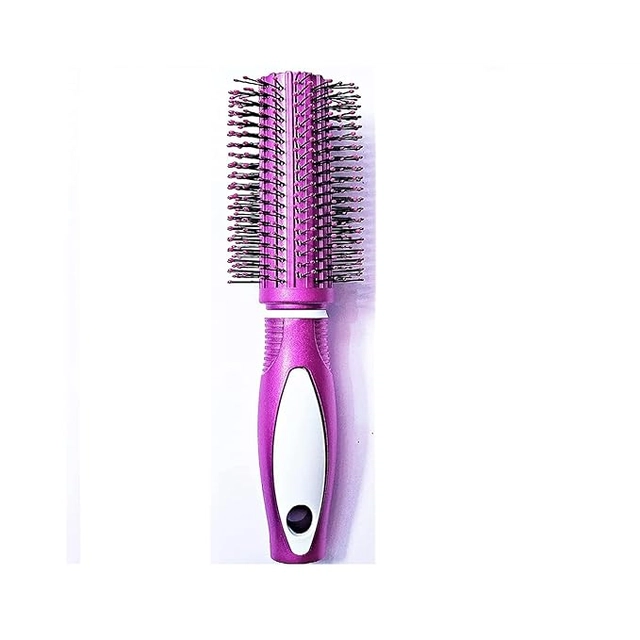 Round Hair Comb for Men & Women (Multicolor)