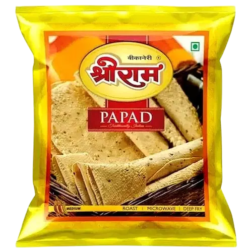Papad and Fryums