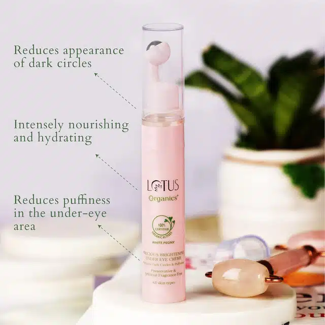 Lotus Organics Brightening Under Eye Cream (15 g)