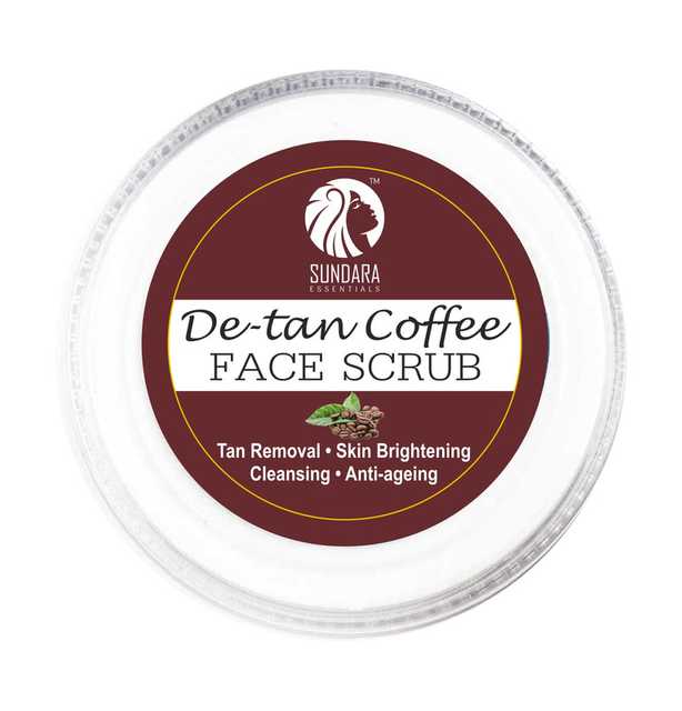 De-Tan Coffee Face Scrub (Pack of 1, 50 g) (DHC-5)
