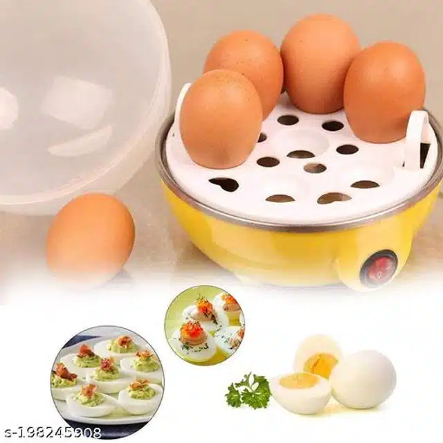 Single Layer Egg Boiler (Yellow)