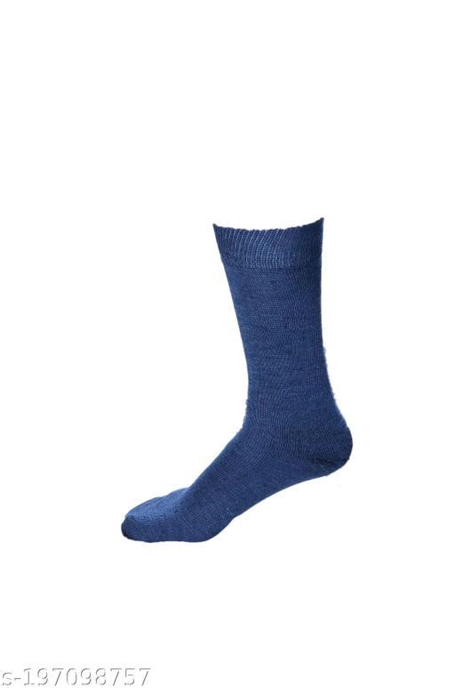 Woolen Socks for Men (Multicolor, Free Size) (Pack of 4)