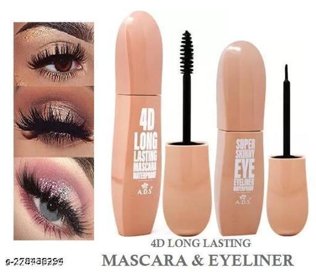 Liquid Eye Liner Mascara (40 ml, Pack of 2)